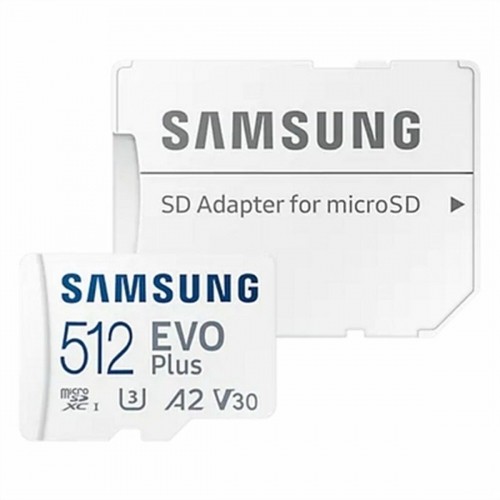 Карта памяти микро-SD с адаптером Samsung MB MC512KA/EU 512 GB UHS-I 130 MB/s image 1