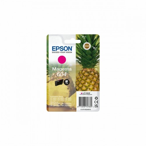 Картридж с оригинальными чернилами Epson 604 Розовый image 1