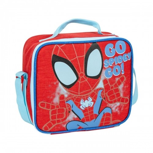 Siltuma pusdienu kārbiņa Spidey Sarkans 21 x 19 x 8,5 cm image 1