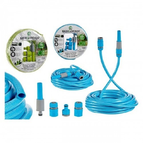 Hose with accessories kit PVC Ø 15 mm 15 m image 1