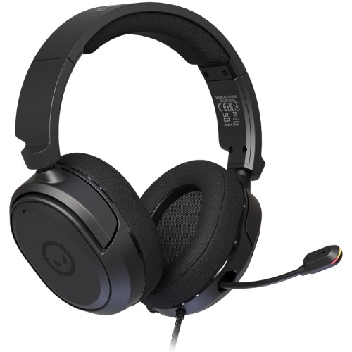 LORGAR Kaya 360, USB Gaming headset with microphone, CM108B, Plug&Play, USB-A connection cable 2m, fabric ear pads, size: 192*184.7*88mm, 0.314kg, black image 1
