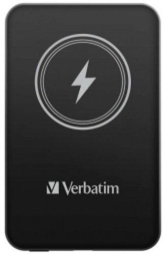 Enerģijas krātuve Verbatim Wireless 5 000mAh Black image 1