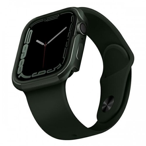 UNIQ etui Valencia Apple Watch Series 4|5|6|7|8|SE 45|44mm. zielony|green image 1