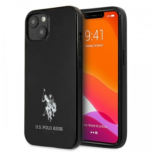 U.s. Polo Assn. US Polo USHCP13MUMHK iPhone 13 6,1" czarny|black hardcase Horses Logo image 1