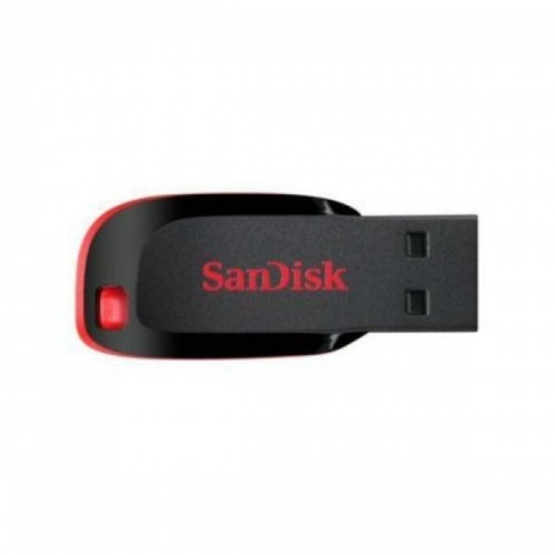 USB Zibatmiņa SanDisk Cruzer Blade Melns 32 GB image 1