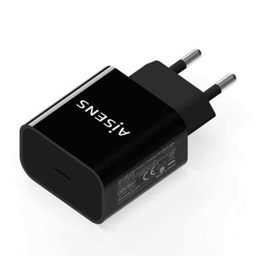 Wall Charger Aisens A110-0538 Black 20 W (1 Unit) image 1