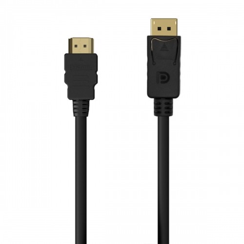 DisplayPort to HDMI Cable Aisens A125-0551 Black 1,5 m image 1