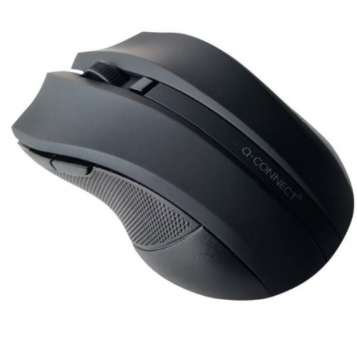 Optical Wireless Mouse Q-Connect KF10969 Black 1000 dpi image 1