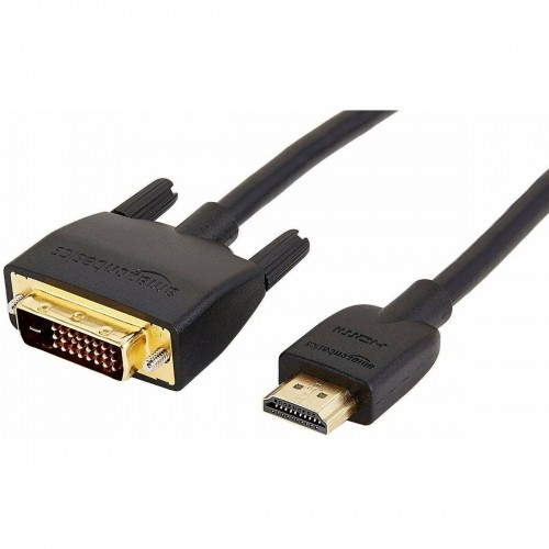 HDMI to DVI adapter Amazon Basics Black (Refurbished A) image 1