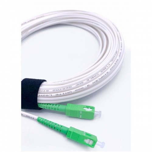 Fibre optic cable High speed White (Refurbished B) image 1