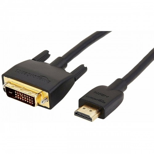 HDMI uz DVI adapteris Amazon Basics 4,6m Melns (Atjaunots A) image 1