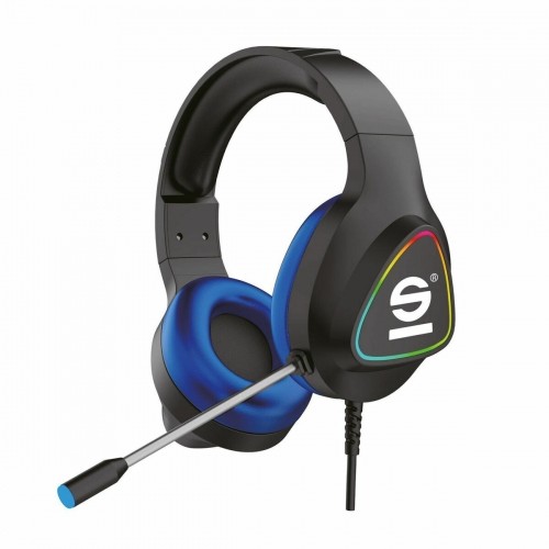 Headphones with Microphone Sparco image 1