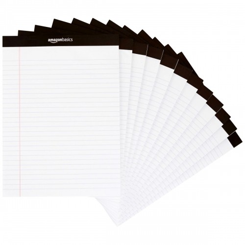 Notepad Amazon Basics White (Refurbished A) image 1