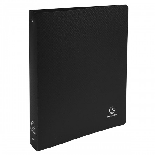 Ring binder Exacompta 512801E Black A4 (Refurbished B) image 1