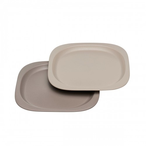 Children’s Dinner Set Grey Plastic (Refurbished A) image 1