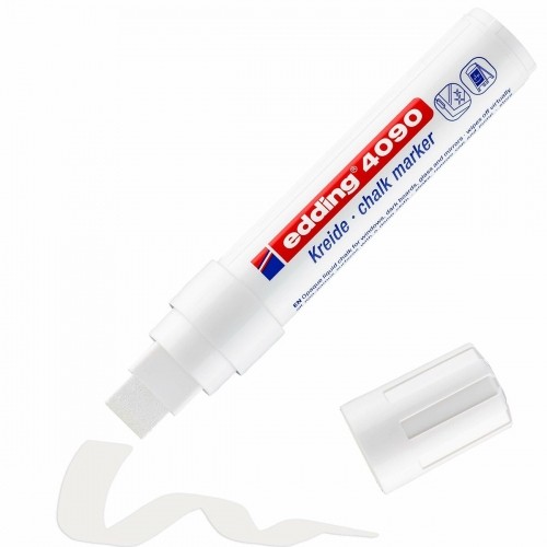 Whiteboard marker 4090 White (Refurbished A+) image 1