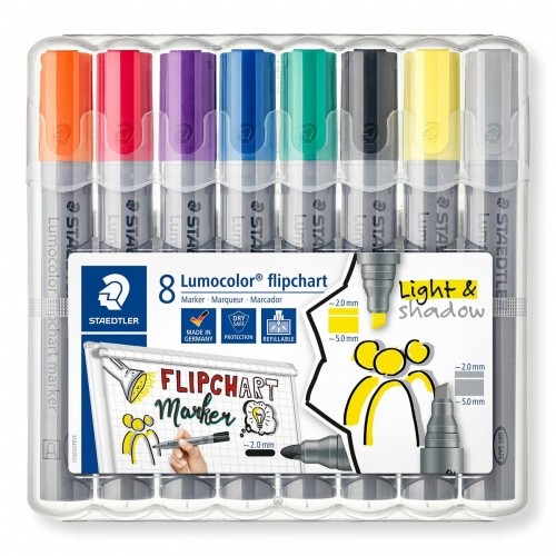 Staedtler Flomasteru Komplekts 356 SWP8 ST Daudzkrāsains (Atjaunots A) image 1