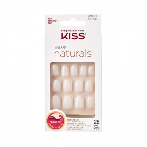 False nails Kiss White (28 Units) (Refurbished A+) image 1