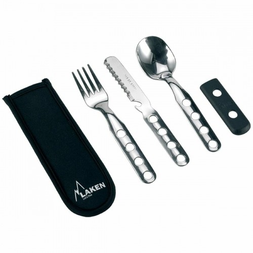 Cutlery Set Laken 1410FN Stainless steel (3 pcs) image 1