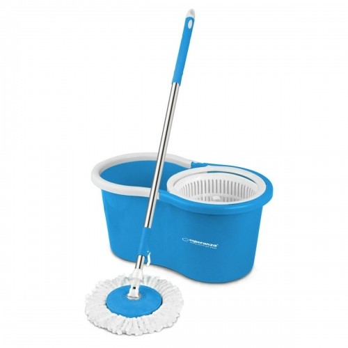 Mop with Bucket Esperanza EHS005 Синий Белый Микрофибра image 1