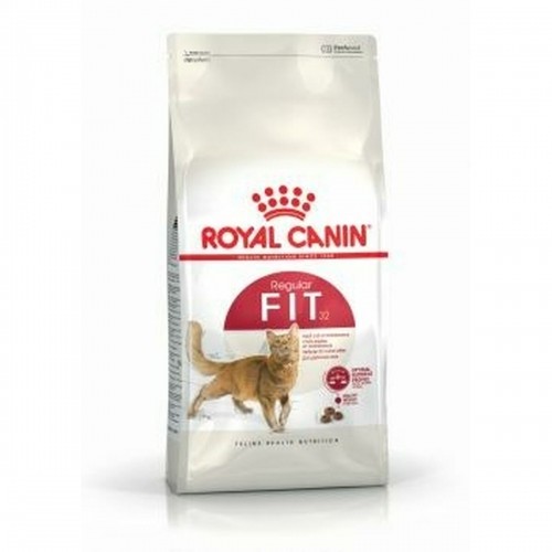 Kaķu barība Royal Canin Regular Fit 32 Pieaugušais Kukurūza Putni 400 g image 1