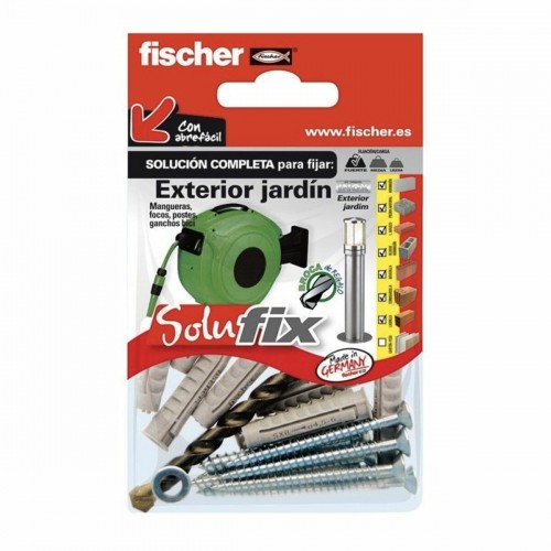 Fixing kit Fischer Solufix 502680 Exterior Garden 15 Pieces image 1