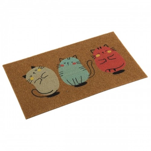 Doormat Versa Thermoplastic 40 x 2 x 70 cm Cats image 1