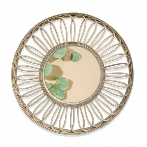 Wall mirror Versa Rattan Mirror Circular 2 x 46 x 46 cm image 1