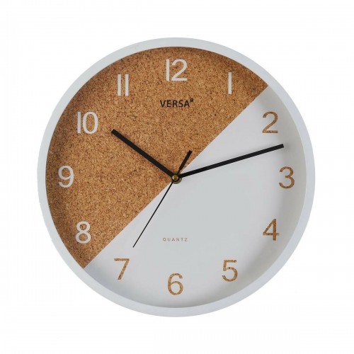 Настенное часы Versa Белый Пластик 4,5 x 30 x 30 cm image 1