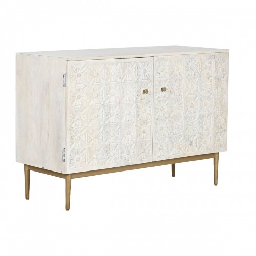 Sideboard Home ESPRIT White Golden 120 x 45 x 80 cm image 1