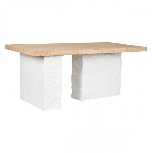 Pusdienu galds Home ESPRIT Balts Sveķi Egle 180 x 90 x 77 cm image 1