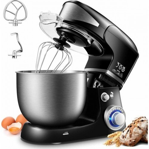 Blender/pastry Mixer Royalty Line PKM-1600 1800 W Black image 1