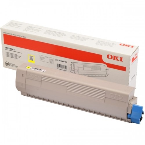 OKI Toner gelb 46443101 image 1