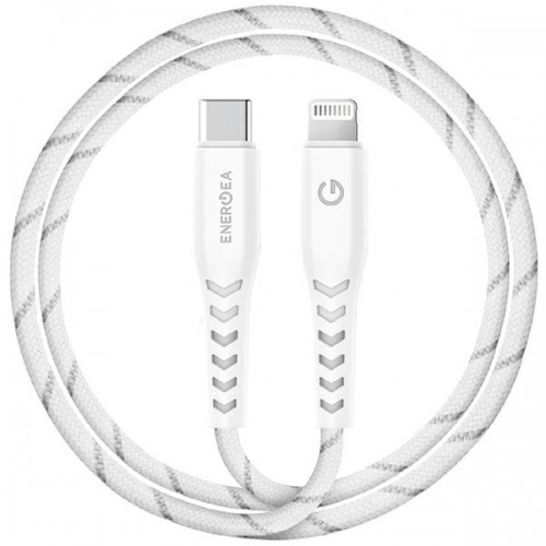 ENERGEA kabel Nyloflex USB-C - Lightning C94 MFI 1.5m biały|white image 1