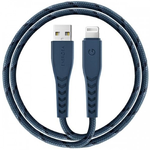 ENERGEA kabel Nyloflex USB - Lightning Charge and Sync C89 MFI 1.5m niebieski|blue image 1