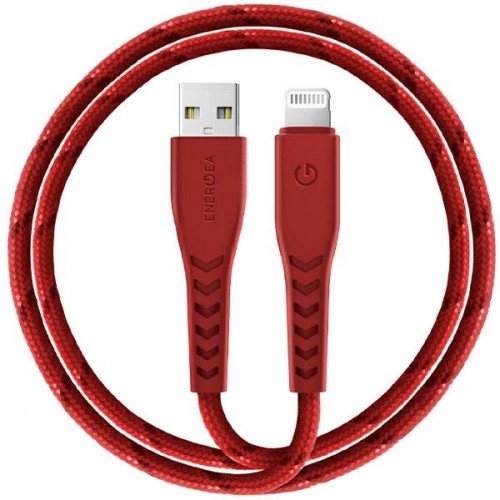 ENERGEA kabel Nyloflex USB - Lightning Charge and Sync C89 MFI 1.5m czerwony|red image 1