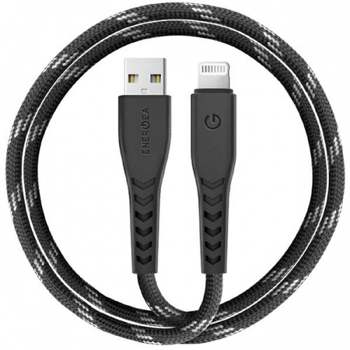 ENERGEA kabel Nyloflex USB - Lightning Charge and Sync C89 MFI 1.5m czarny|black image 1
