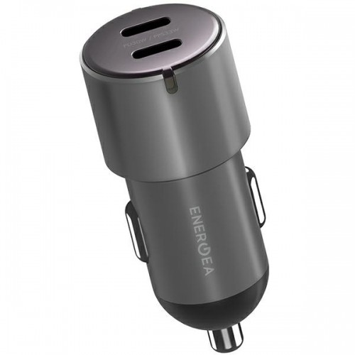 ENERGEA ład. sam. 2xUSB-C PD-PPS 66W stalowy|gunmetal Alu Drive D60 image 1