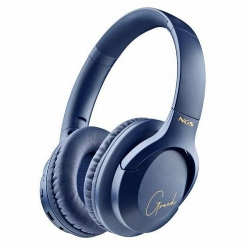 Headphones with Microphone NGS ARTICAGREEDBLUE Blue image 1