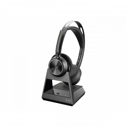 Headphones with Microphone HP Voyager Focus 2-M Black image 1