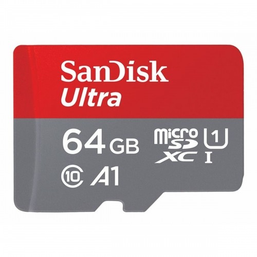 Micro SD Memory Card with Adaptor SanDisk SDSQUA4-064G-GN6TA 64 GB image 1