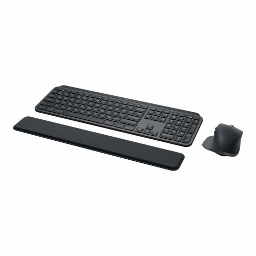 Keyboard and Mouse Logitech MX Keys Combo for Business Grey Steel German QWERTY image 1