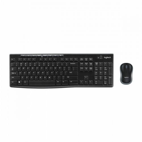 Keyboard and Mouse Logitech MK270 QWERTZ Black German image 1