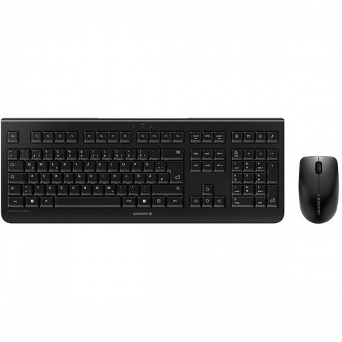 Клавиатура и мышь Cherry DW3000 Чёрный немецкий QWERTZ image 1