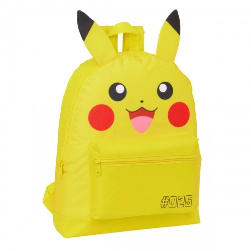 School Bag Pokémon Yellow 30 x 40 x 15 cm image 1