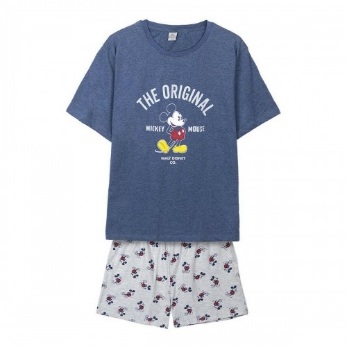 Pyjama Mickey Mouse Dark blue (Adults) Men image 1