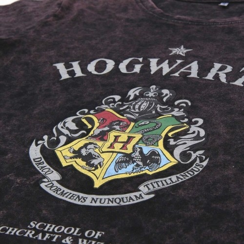 Vīriešu Krekls ar Īsām Piedurknēm Harry Potter Pelēks Tumši pelēks image 1