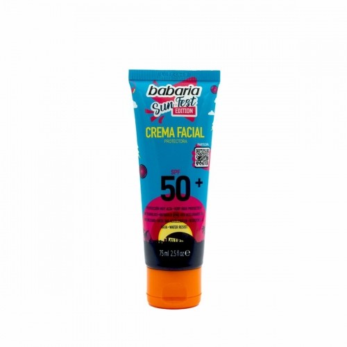 Facial Sun Cream Babaria Sun Fest SPF 50+ 75 ml Limited edition Cream image 1