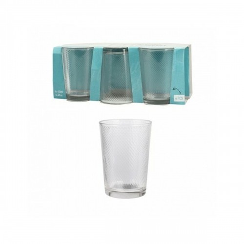 Set of glasses Excellent Houseware ye6000770 Transparent Crystal 425 ml (6 Units) image 1