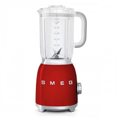 Cup Blender Smeg BLF01RDEU Red 800 W 1,5 L image 1